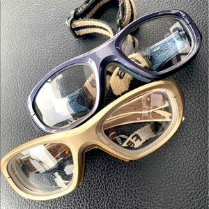 GLASSES FOR SPORTS 2 PAIR ATHLETIC FRAMES